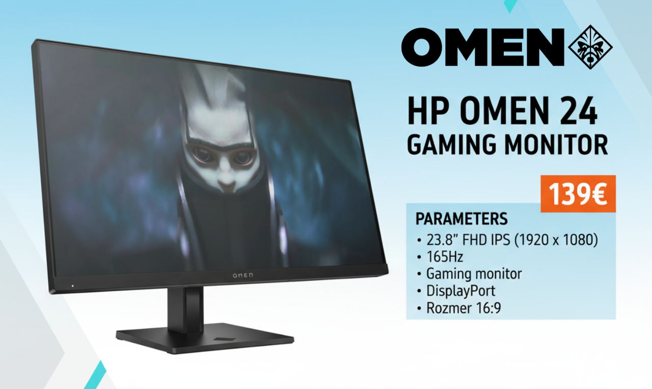 Omen 24" 139€